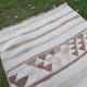 Vintage Turkish hallway rug 84x337 cm