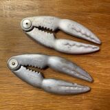 Vintage metal lobster claws