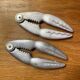 Vintage metal lobster claws