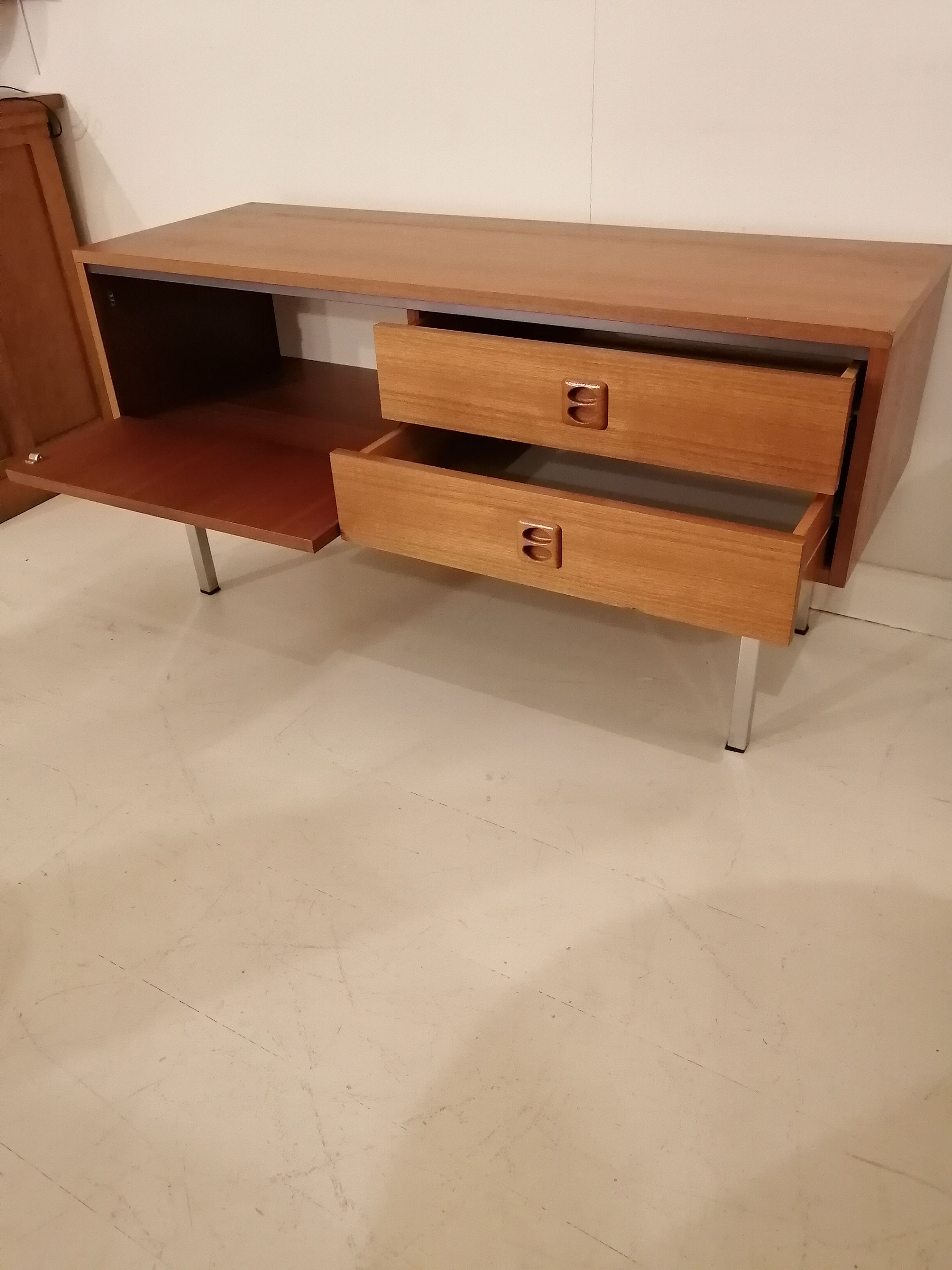 Scandinavian style teck sideboard