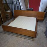 Scandinavian teak bed from the 1960s.