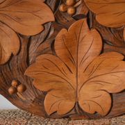 Carved wooden platter/plate from the 1950s.