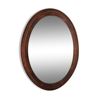 Wooden mirror