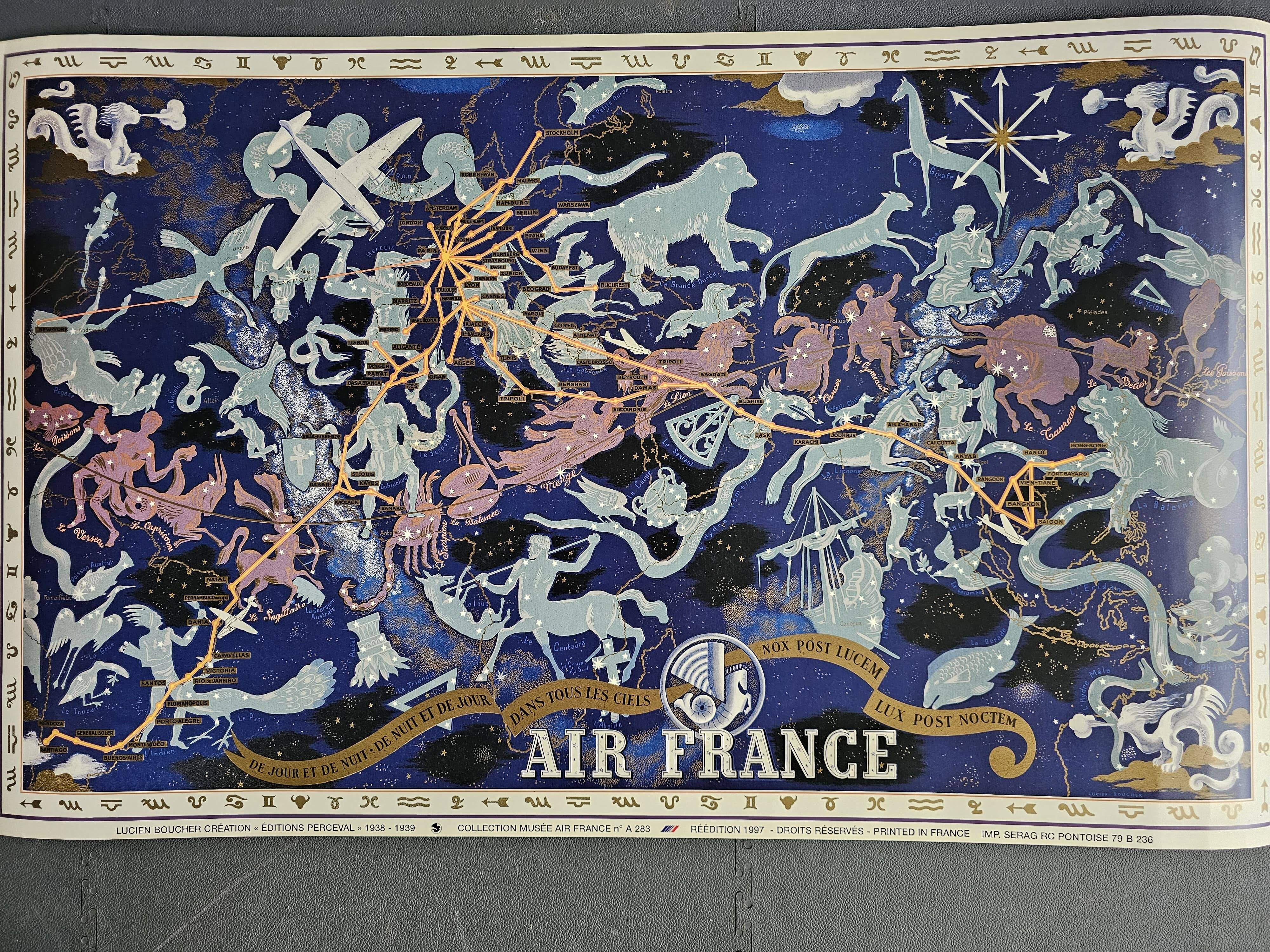 AIR FRANCE Poster - Lucien Boucher