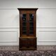 Classic English Bookcase with Glass Doors