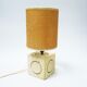 Albert Tormos stone cube lamp 70s