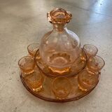 Art Deco liqueur service