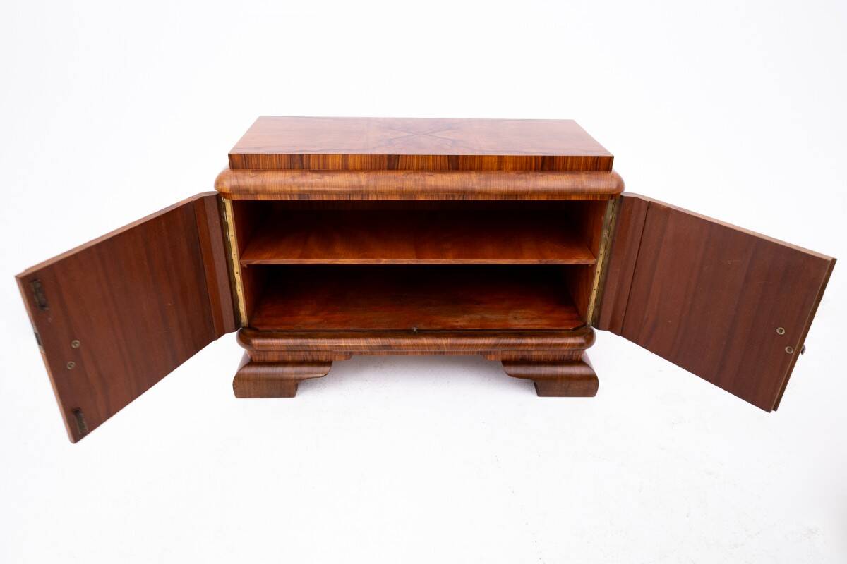 Art Deco chest of drawers, Poland, 1940s.