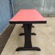 Red formica vintage bistro table