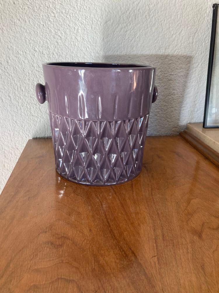 Vase ou seau à champagne violet Amadeus