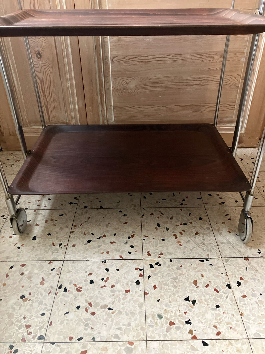 Table rouleau pliante 
