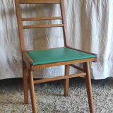 Vintage chair with compass legs - 1950s/60s