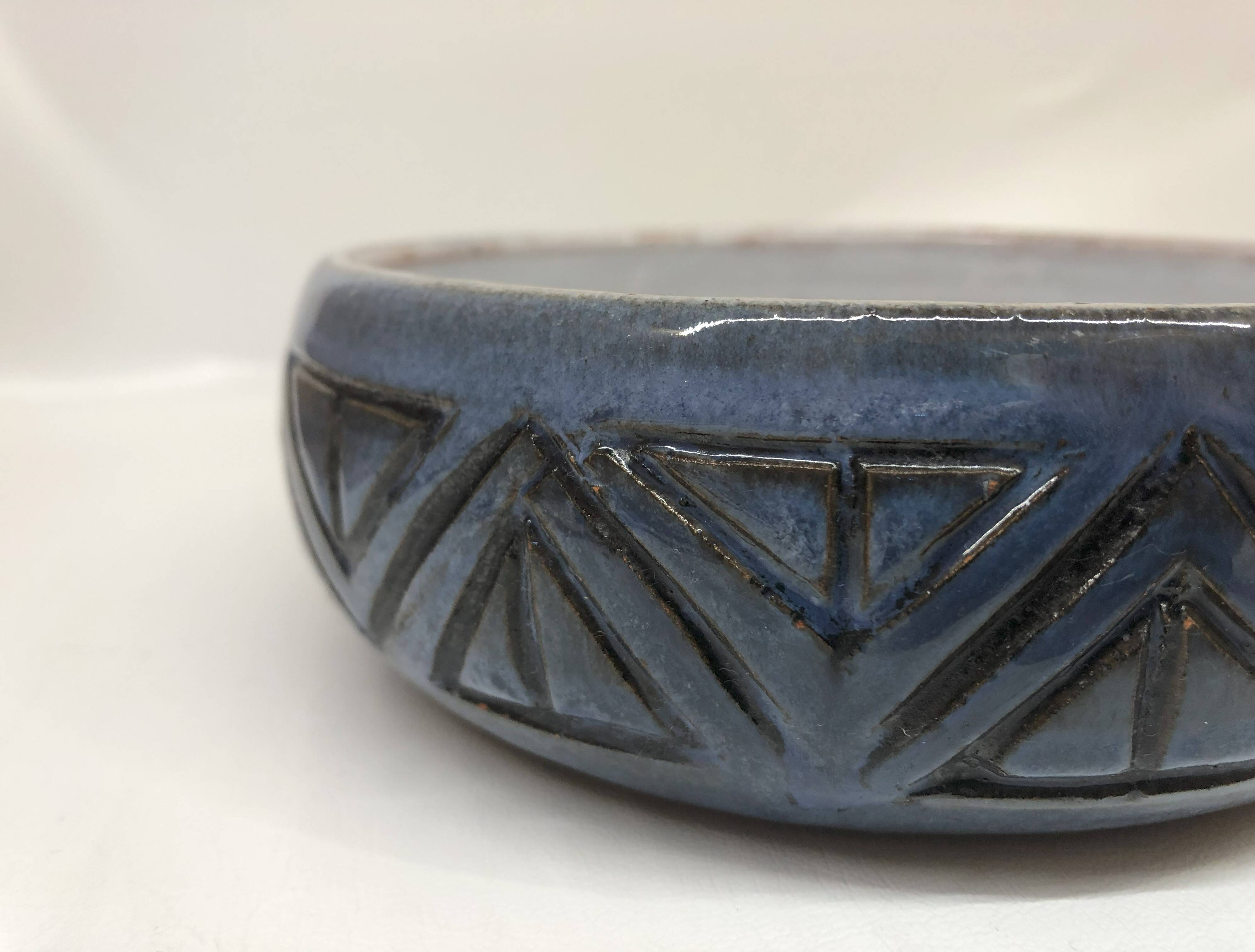 Scandinavian ceramic fondue pot