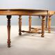 Table extensible en noyer - Italie XIXe siècle