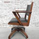 Vintage swivel office chair