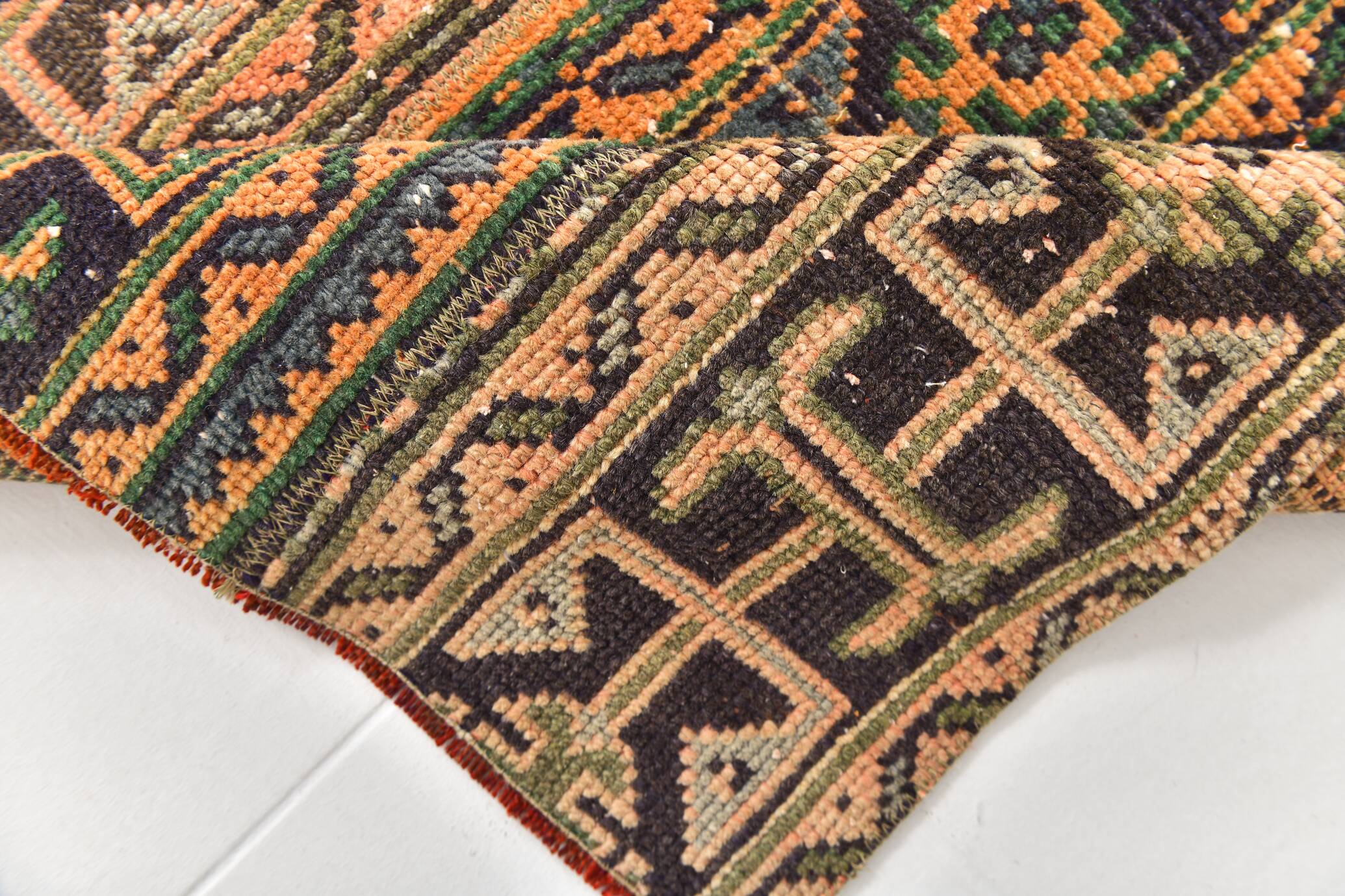 Shabby Chic Vintage Runner Rug, 79x275Cm