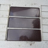 Metal string modular wall shelf