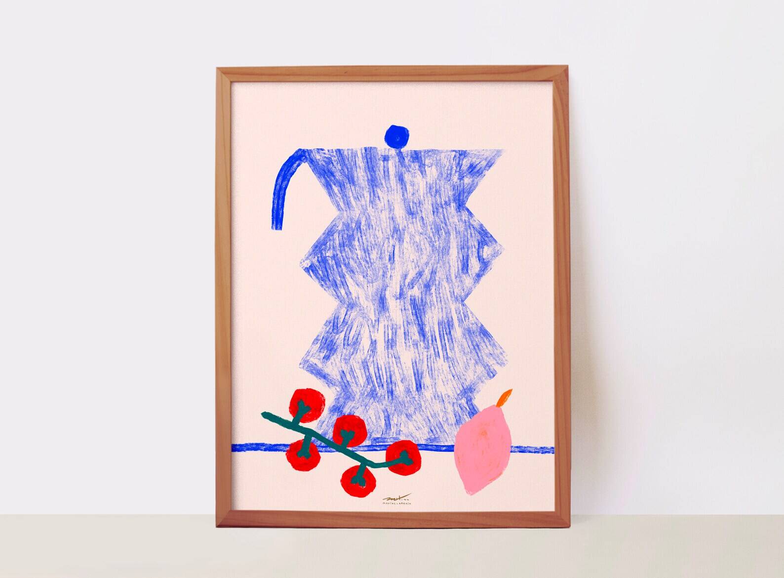 Coffee maker II - Wall poster 50x70cm