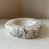 Vintage 1970s hard stone ashtray (marble, granite)