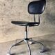 1950s/60s Chrome and Faux Leather Office Chair