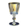 Crystal glass Saint Louis model Manet gold net N°1