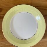 Yellow/golden soup plates