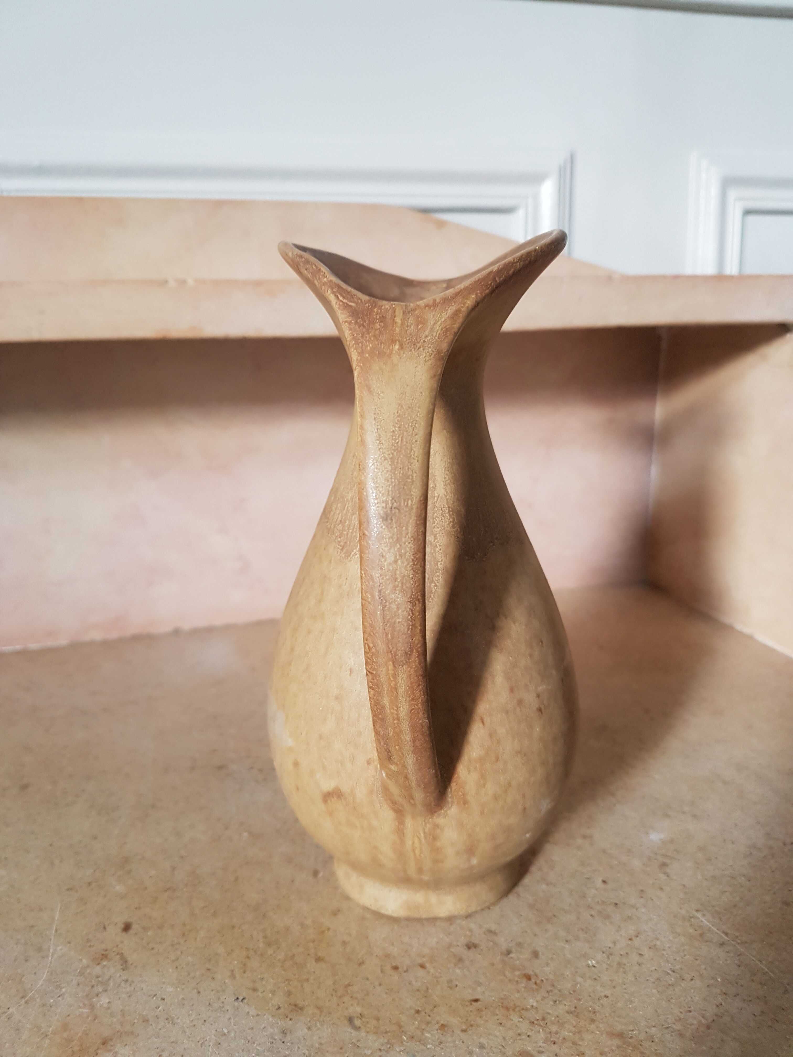 Sandstone vase