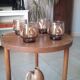 Set of 4 glasses "Tivoli" 70s glass of Arques Luminarc