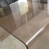 Plexiglass coffees tables in the year 70