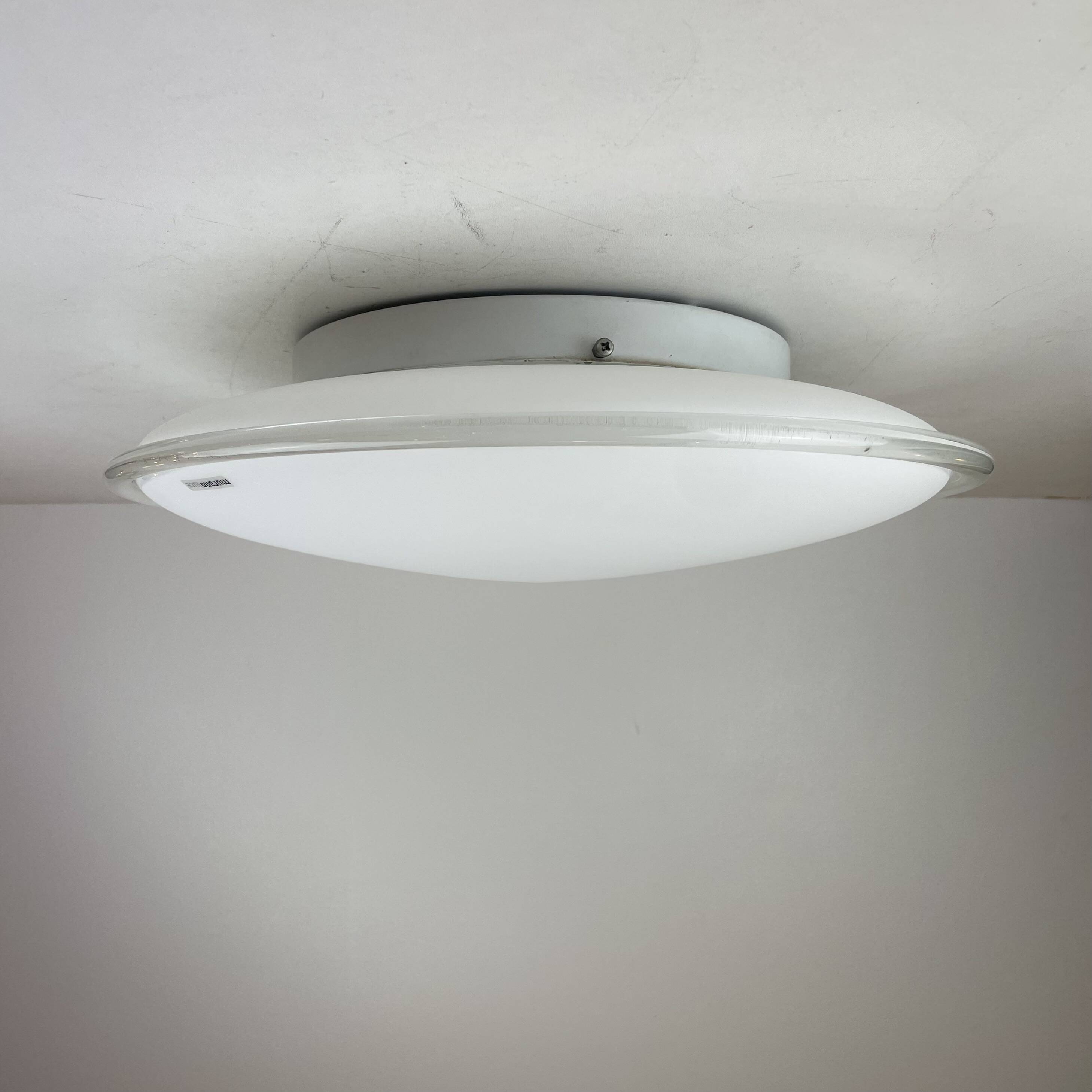 Candida, Murano Ceiling Lamp by Murano Luce, Italy, 1990s