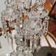 Pair of Baccarat Crystal Girandole Candlesticks