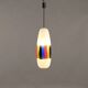 1960s vintage suspension attributed to Massimo Vignelli in glass.