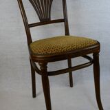 Pair of Thonet Art Deco palmette chairs. Model 221.