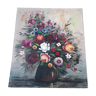 Painting bouquet of flowers