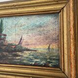 "Seaside" painting