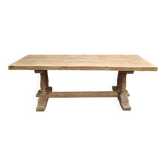 Oak farmhouse table