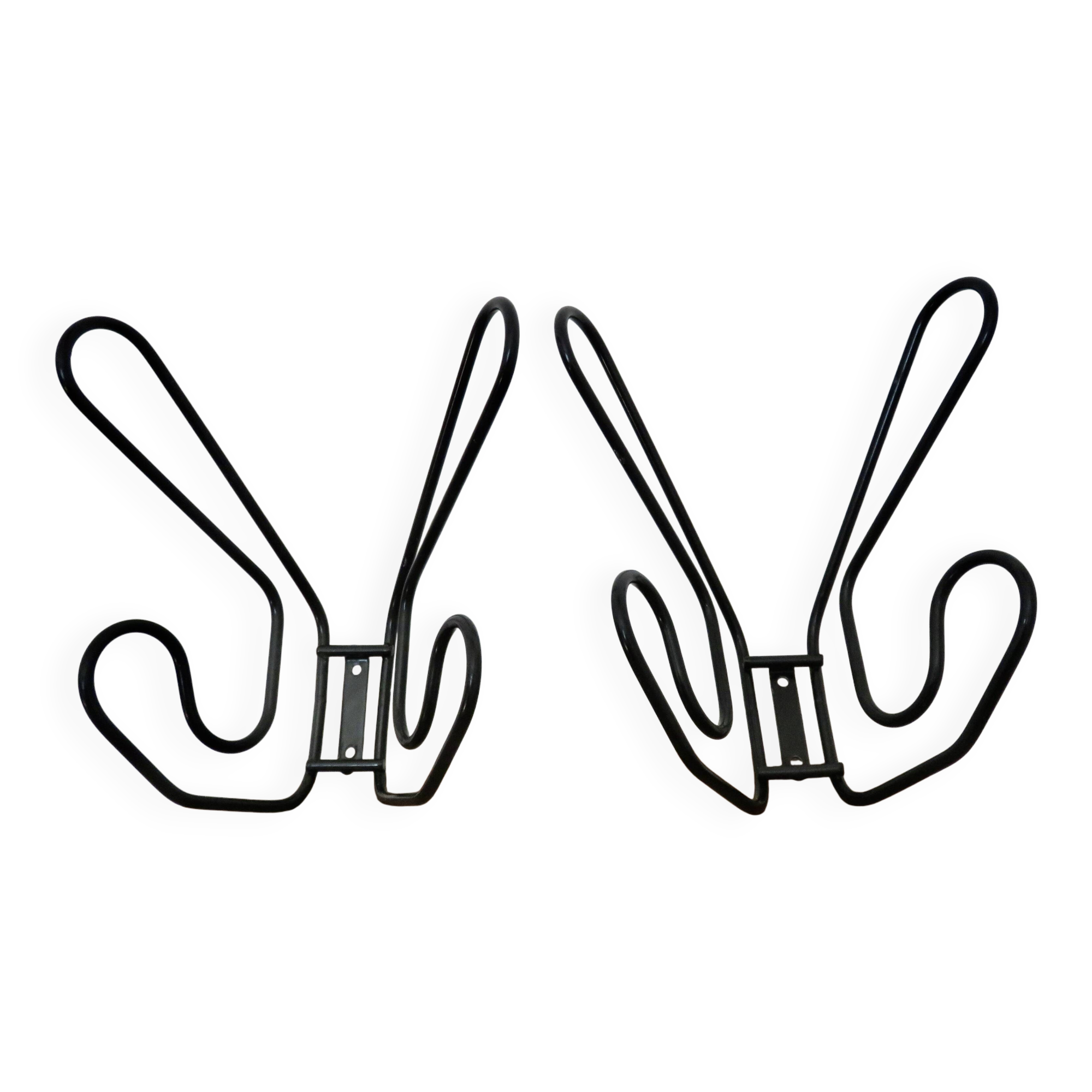 Paire de patères IKEA vintage années 80