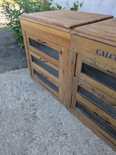 Pair of professional furniture, chests of drawers.