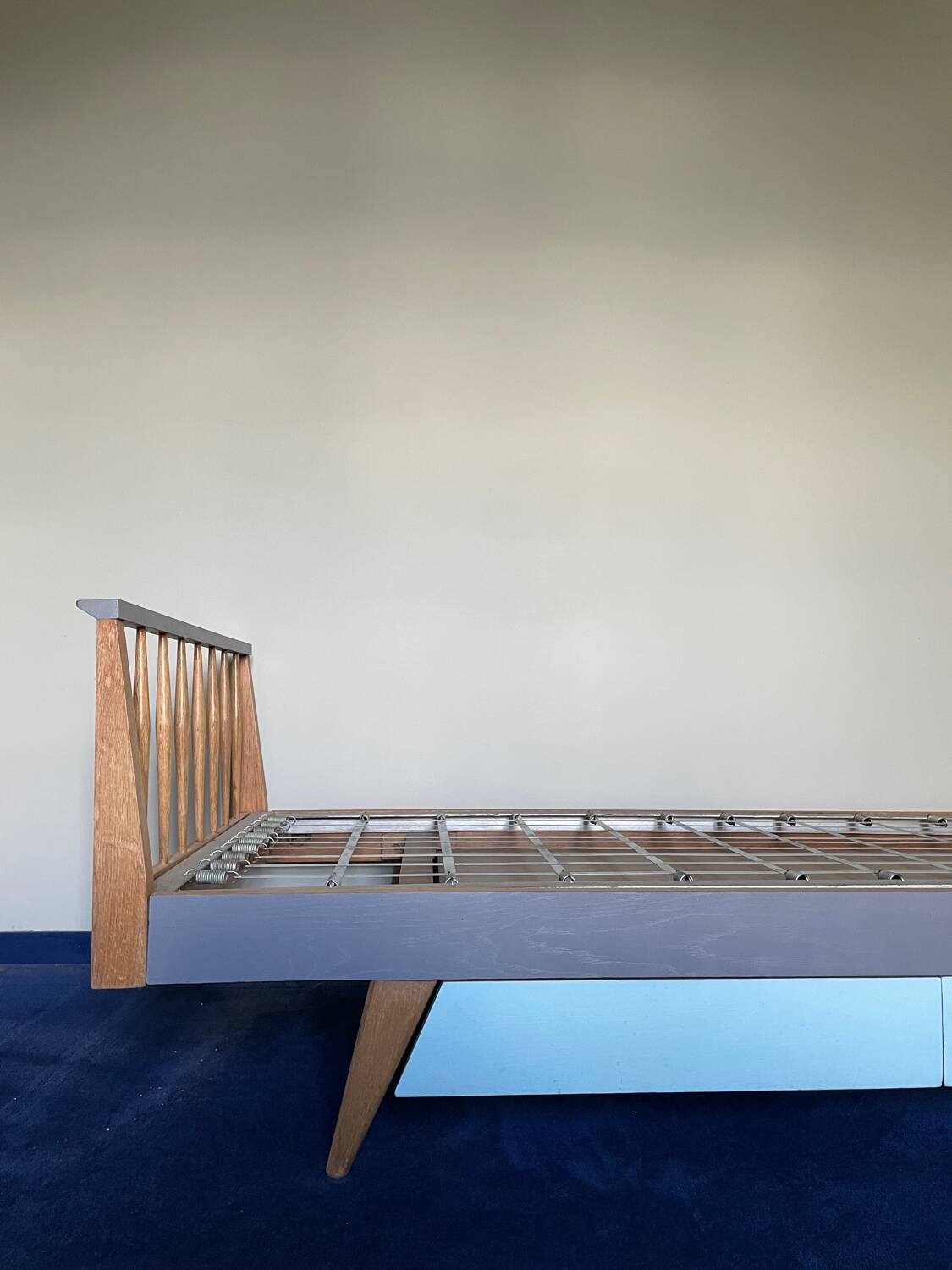 Scandinavian vintage single bed