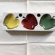 Vintage ceramic decorative wall towel hook