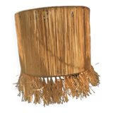 Fringed raphia pendant