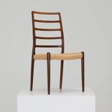 Set of 8 'Model no. 82' dining chairs