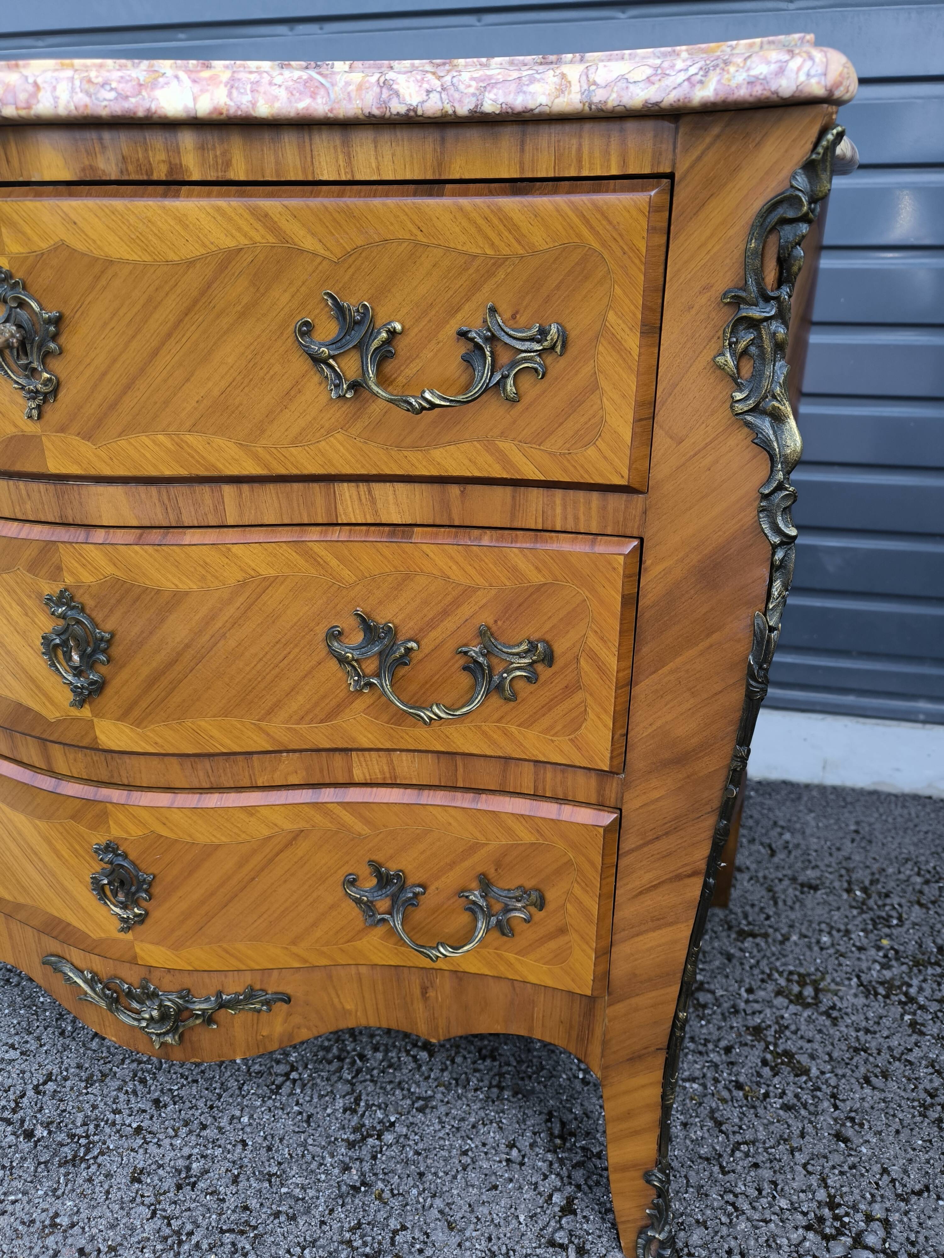 Louis XV style chest of drawers