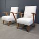 Pair of mid century dutch armchairs, 1960s