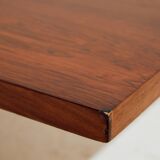 Inlaid rosewood coffee table