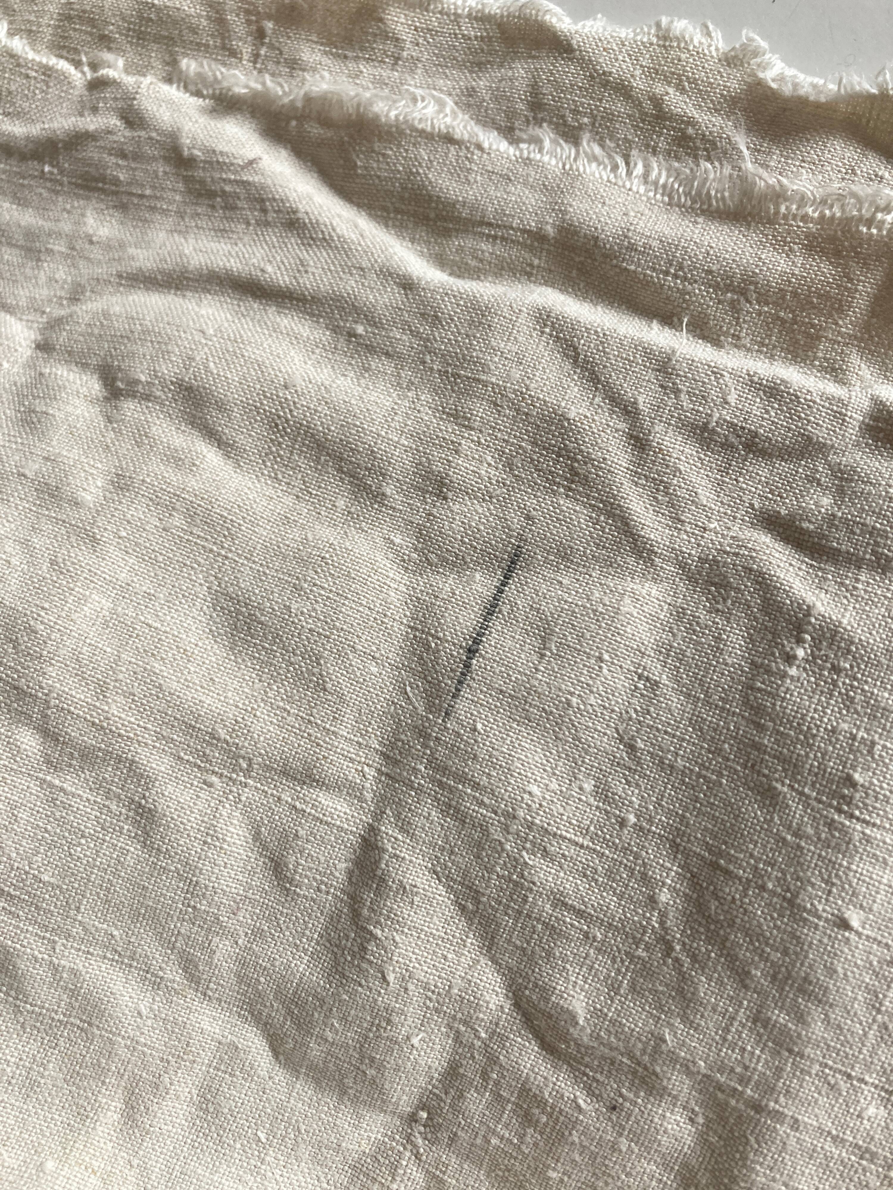 Washed raw linen cloth tablecloth 19th reserve linen L3m45