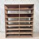 Large workshop cabinet with drawers (renovated)