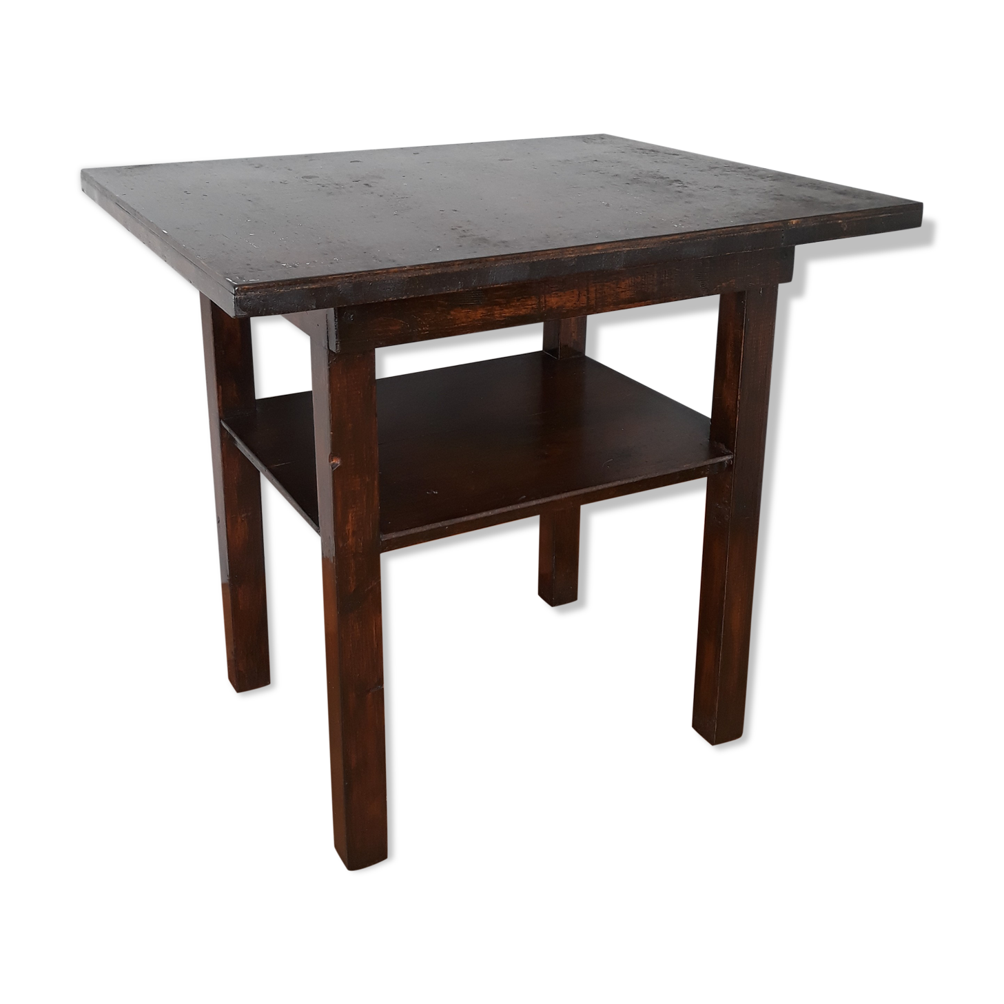 Coffee table end of sofa bedside in solid wood