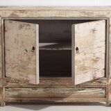 Petit buffet blanc ancien (c.1920) #6