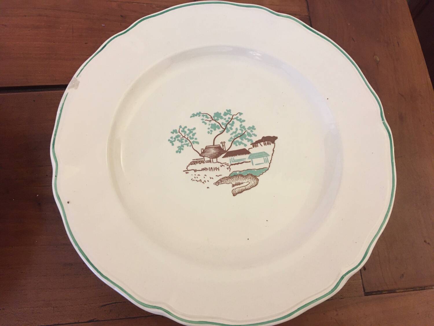 Old Luce Paris earthenware service